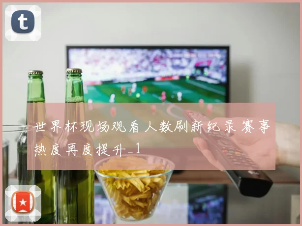 世界杯现场观看人数刷新纪录 赛事热度再度提升_1